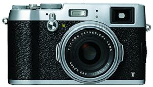 fujifilm x100t 16 mp digital camera (silver)