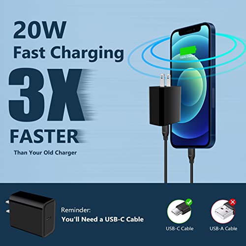 Type C Super Fast Charger Block Box Car Charger+6ft Android Charger USB C to C Cable Fast Charging for Samsung Galaxy S23/S23+/S23 Ultra/A53 5G/S22 Ultra/A13/A03S/A14/S21 FE/S20/A02S/A12/A32/Z Flip 3