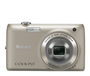 nikon coolpix s4100 14 mp digital camera with 5x nikkor wide-angle optical zoom lens and 3-inch touch-panel lcd (silver)