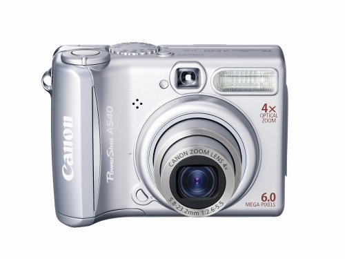 Canon PowerShot A540 6MP Digital Camera with 4x Optical Zoom