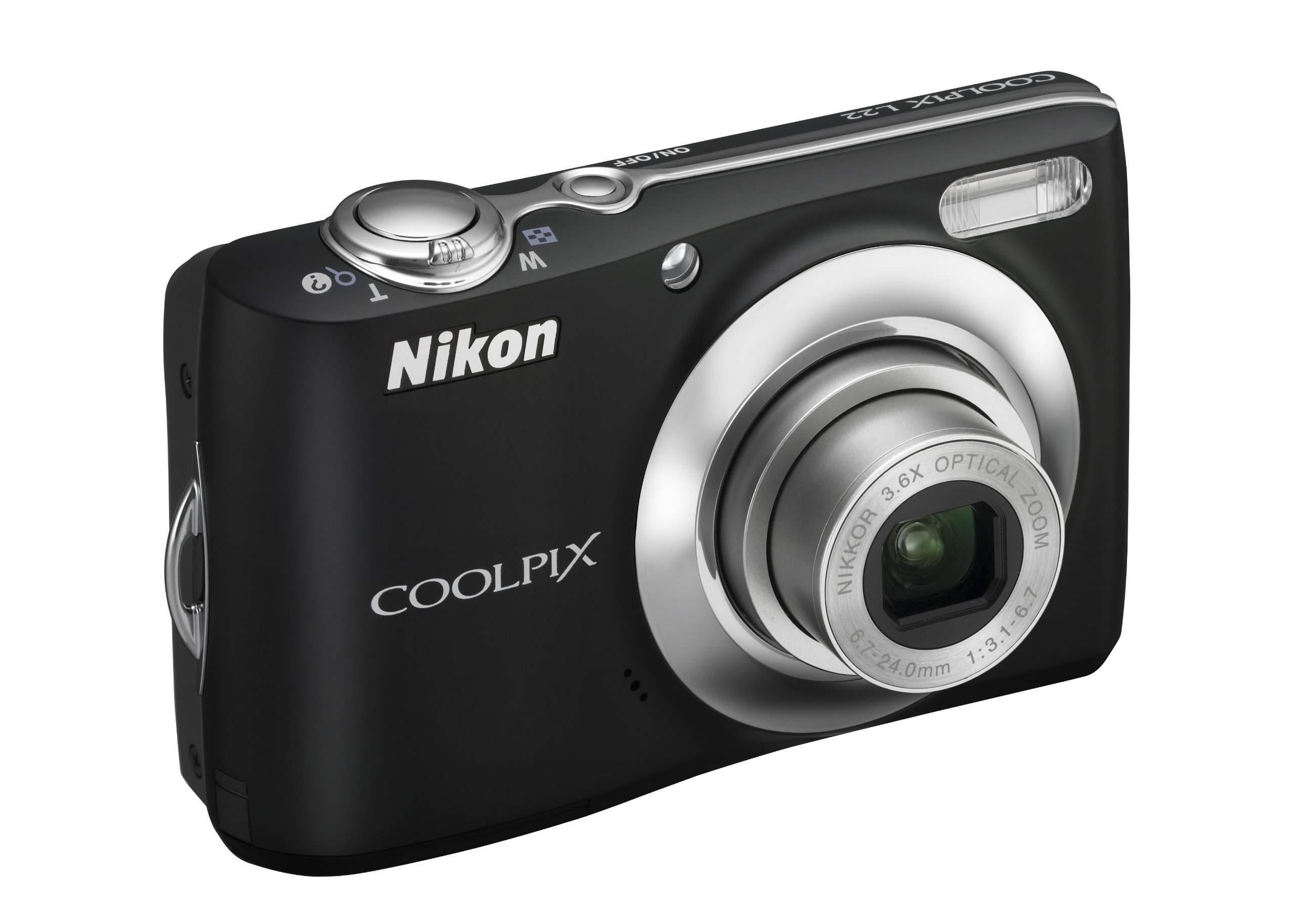 Nikon Coolpix L22 12.0MP Digital Camera with 3.6x Optical Zoom and 3.0-Inch LCD (Black) (OLD MODEL)