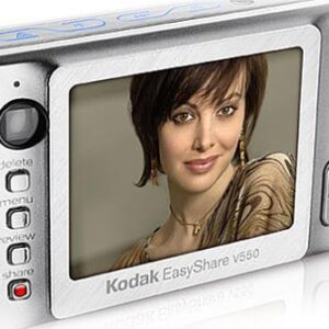 Kodak Easyshare V550 5 MP Digital Camera with 3xOptical Zoom (Silver)