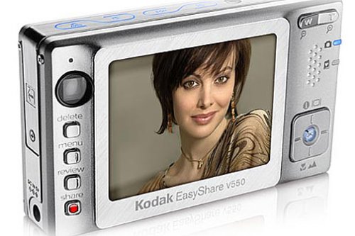 Kodak Easyshare V550 5 MP Digital Camera with 3xOptical Zoom (Silver)