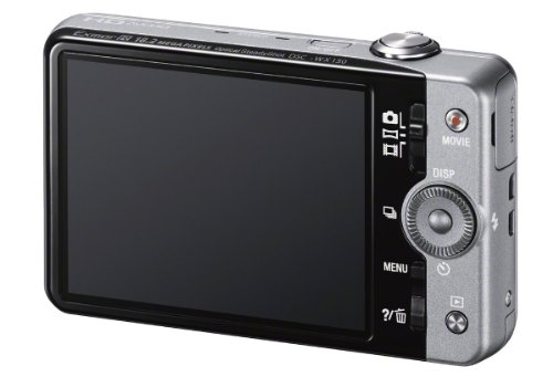 Sony Cyber-shot DSC-WX150 18.2 MP Exmor R CMOS Digital Camera with 10x Optical Zoom and 3.0-inch LCD (Silver) (2012 Model)