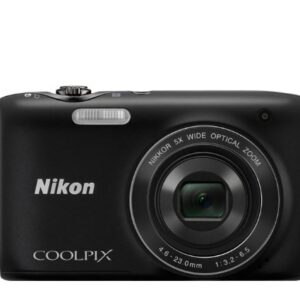 Nikon COOLPIX S3100 14 MP Digital Camera with 5x NIKKOR Wide-Angle Optical Zoom Lens and 2.7-Inch LCD - Black