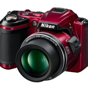 Nikon COOLPIX L120 14.1 MP Digital Camera with 21x NIKKOR Wide-Angle Optical Zoom Lens and 3-Inch LCD (Red) (OLD MODEL)