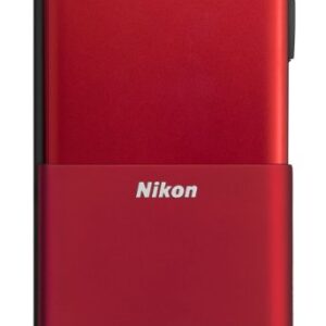 Nikon Coolpix S80 14.1 MP Digital Camera with 3.5-Inch OLED Touchscreen and 5x Wide-Angle Zoom Nikkor ED Lens (Red)