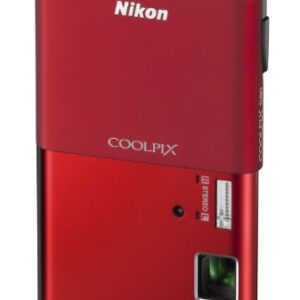 Nikon Coolpix S80 14.1 MP Digital Camera with 3.5-Inch OLED Touchscreen and 5x Wide-Angle Zoom Nikkor ED Lens (Red)