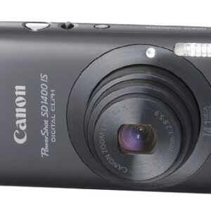 Canon PowerShot SD1400 IS 14.1 MP Digital Camera with 4x Wide Angle Optical Image Stabilized Zoom and 2.7-Inch LCD (Black)