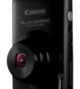 Canon PowerShot SD1400 IS 14.1 MP Digital Camera with 4x Wide Angle Optical Image Stabilized Zoom and 2.7-Inch LCD (Black)