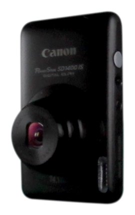 Canon PowerShot SD1400 IS 14.1 MP Digital Camera with 4x Wide Angle Optical Image Stabilized Zoom and 2.7-Inch LCD (Black)