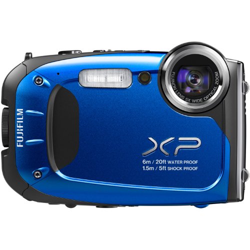 Fujifilm FinePix XP60 16.4MP Digital Camera with 2.7-Inch LCD (Blue) (Discontinued by Manufacturer)