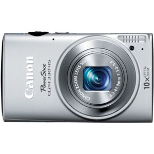 Canon PowerShot ELPH 330 HS 12.1 MP Wi-Fi Enabled CMOS Digital Camera with 10x Optical Zoom 24mm Wide-Angle Lens and 1080p Full HD Video (Silver)