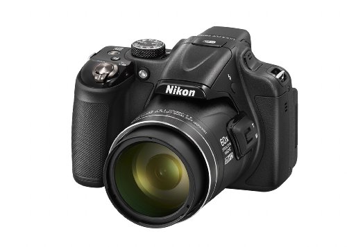 Nikon COOLPIX P600 16.1 MP Wi-Fi CMOS Digital Camera with 60x Zoom NIKKOR Lens and Full HD 1080p Video (Black) (Discontinued by Manufacturer)