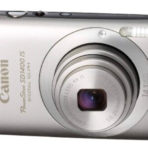 Canon PowerShot SD1400IS 14.1 MP Digital Camera with 4x Wide Angle Optical Image Stabilized Zoom and 2.7-Inch LCD (Silver)