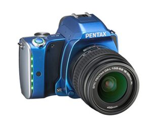 pentax k-s1 slr lens kit with da l 18-55 mm lens (blue)