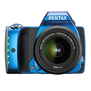 Pentax K-S1 SLR Lens Kit with DA L 18-55 mm Lens (Blue)