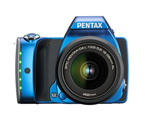 Pentax K-S1 SLR Lens Kit with DA L 18-55 mm Lens (Blue)