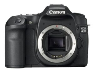 canon eos 40d 10.1mp digital slr camera (body only) [international version, no warranty]