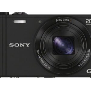 Sony DSC-WX300/B 18.2 MP Digital Camera with 20x Optical Image Stabilized Zoom and 3-Inch LCD (Black)