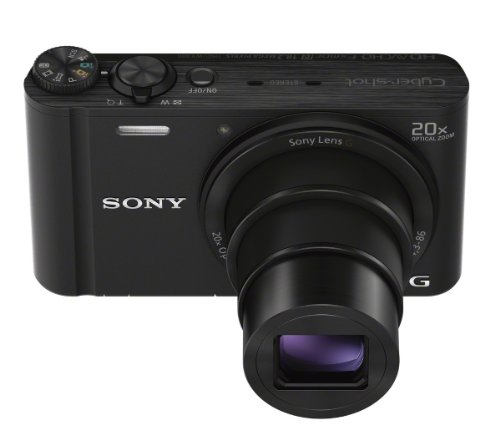 Sony DSC-WX300/B 18.2 MP Digital Camera with 20x Optical Image Stabilized Zoom and 3-Inch LCD (Black)