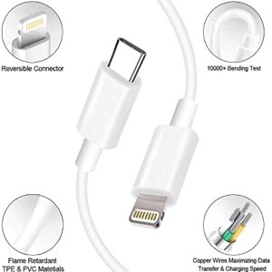 iPhone 12 13 Fast Charger,Fast iPhone Charger [Apple MFi Certified]Lightning Cable 20W Type C Charger USB C Fasting Charging Plug Adapter Compatible with iPhone13/13 Pro Max/12/12 Pro/11/XS/XR/X,iPad