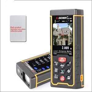 yise-o0594 new for digital laser distance meter camera usb recharge portable colorful screen range finder rangefinder sw-s80 s120 sw-s80