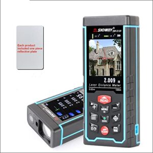 yise-o0594 new for digital laser distance meter camera usb recharge portable colorful screen range finder rangefinder sw-s80 s120 sw-s120