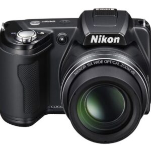 Nikon Coolpix L110 12.1MP Digital Camera with 15x Optical Vibration Reduction (VR) Zoom and 3.0-Inch LCD (Black)