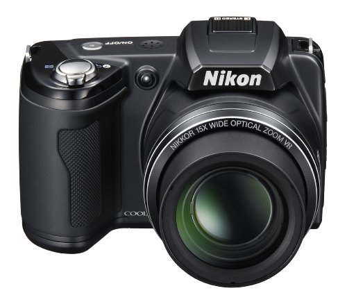 Nikon Coolpix L110 12.1MP Digital Camera with 15x Optical Vibration Reduction (VR) Zoom and 3.0-Inch LCD (Black)