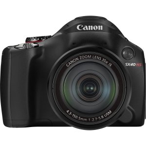 canon sx40 hs 12.1mp digital camera with 35x wide angle optical image stabilized zoom and 2.7-inch vari-angle wide lcd