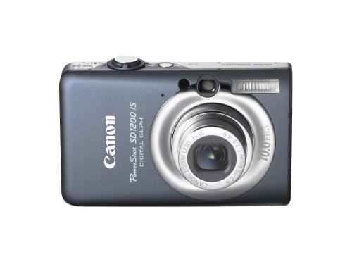 Canon PowerShot SD1200IS 10 MP Digital Camera with 3x Optical Image Stabilized Zoom and 2.5-inch LCD (Dark Gray)