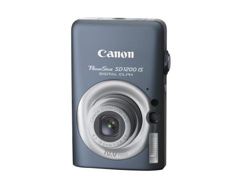 Canon PowerShot SD1200IS 10 MP Digital Camera with 3x Optical Image Stabilized Zoom and 2.5-inch LCD (Dark Gray)