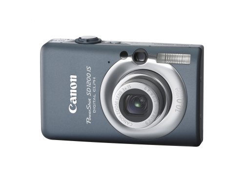 Canon PowerShot SD1200IS 10 MP Digital Camera with 3x Optical Image Stabilized Zoom and 2.5-inch LCD (Dark Gray)