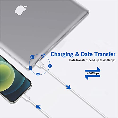 iPhone 14 Charger, 20W PD Super Quick Apple Charger [Apple MFi Certified] iPhone Charger Fast Charging Block with USB C to Lightning Cable Compatible with iPhone 14/14 Pro/14 Pro Max/14 Plus/13/12/11