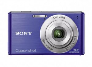 sony cyber-shot dsc-w530 14.1 mp digital still camera with carl zeiss vario-tessar 4x wide-angle optical zoom lens and 2.7-inch lcd (blue)