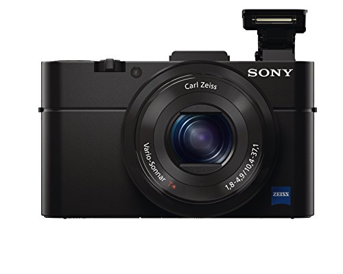 Sony RX100 II 20.2 MP Premium Compact Digital Camera w/ 1-inch Sensor, MI (Multi-Interface) Shoe and tilt LCD Screen (DSCRX100M2/B)