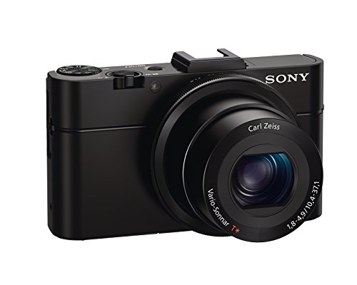 Sony RX100 II 20.2 MP Premium Compact Digital Camera w/ 1-inch Sensor, MI (Multi-Interface) Shoe and tilt LCD Screen (DSCRX100M2/B)