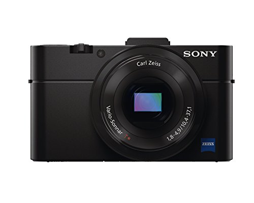 Sony RX100 II 20.2 MP Premium Compact Digital Camera w/ 1-inch Sensor, MI (Multi-Interface) Shoe and tilt LCD Screen (DSCRX100M2/B)