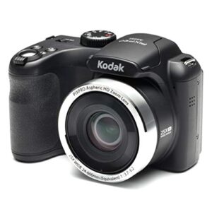 kodak pixpro az252 point & shoot digital camera with 3” lcd, black