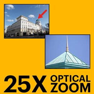 Kodak PIXPRO AZ252 Point & Shoot Digital Camera with 3” LCD, Black