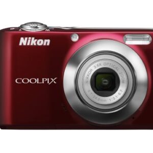 Nikon Coolpix L22 12.0MP Digital Camera with 3.6x Optical Zoom and 3.0-Inch LCD (Red-primary)