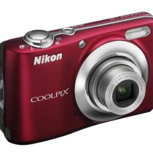 Nikon Coolpix L22 12.0MP Digital Camera with 3.6x Optical Zoom and 3.0-Inch LCD (Red-primary)