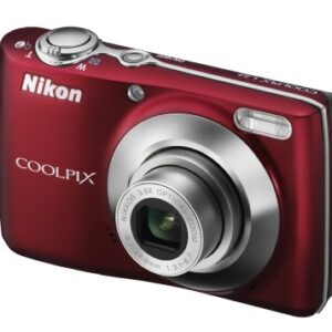 Nikon Coolpix L22 12.0MP Digital Camera with 3.6x Optical Zoom and 3.0-Inch LCD (Red-primary)