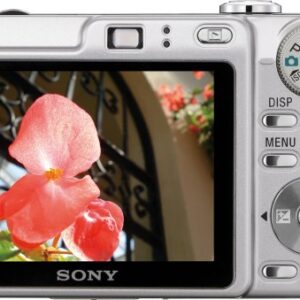 Sony Cybershot DSCW55 7.2MP Digital Camera with 3x Optical Zoom (Silver) (OLD MODEL)