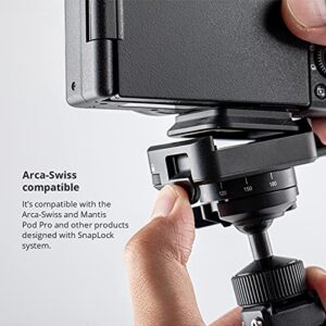 PGYTECH Arca-Type Quick Release Camera Plate Parts Replacement Switch Between Tripod, Monopod, Slider Arca Swiss Compatible