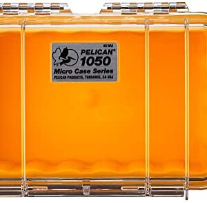 Pelican 1050 Micro Case - for iPhone, GoPro, Camera, and more (Yellow/Clear)