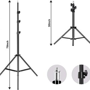 GVM 80W Softbox Lighting Kit with APP Control, Professional Studio Photography Lighting with Digital Display, LED Video Light Color Temperature 5600K and CRI 97+ for Portrait Product Fashion Shoot