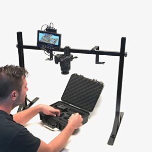 Glide Gear OH100 Professional Metal Overhead Table Top Mount Stand Photography Studio DSLR Video Camera iPhone Top Down Platform