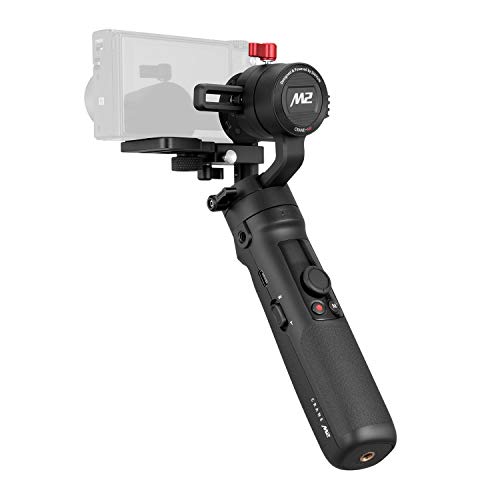 Zhiyun Crane-M2 3-in-1 Handheld Gimbal Stabilizer for Smartphone/Sport Action Cameras/Light Weight Mirrorless DSLR Cameras, 3-Axis All-in-One